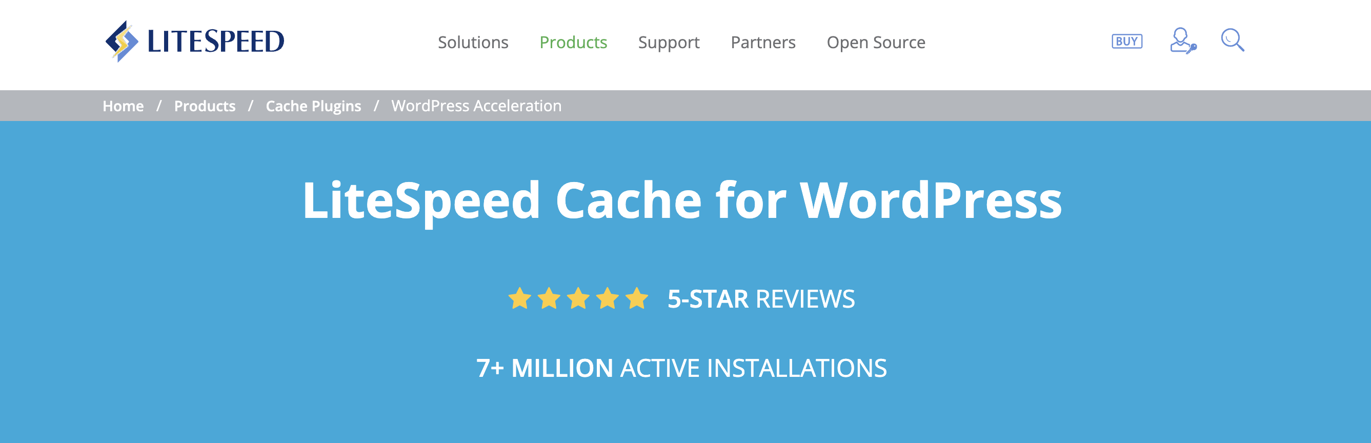 LiteSpeed Cache plugin interface for WordPress caching and optimization