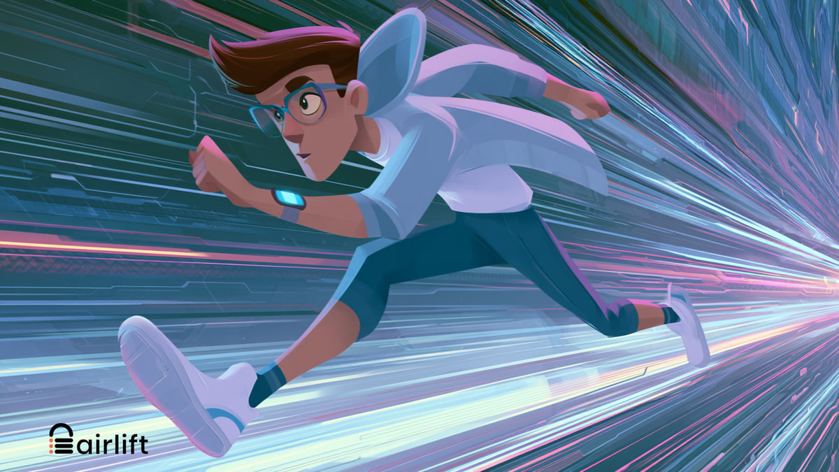 WordPress performance illustration showing how to speed up a slow website