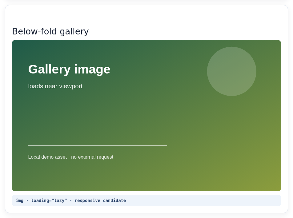 Live WordPress below-fold gallery image marked loading="lazy" for a baseline scroll check