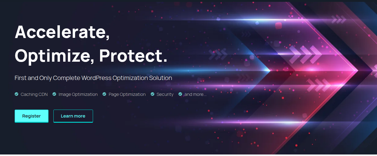 QUIC.cloud LiteSpeed performance platform homepage