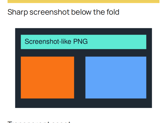 WordPress content block with image dimensions preserved